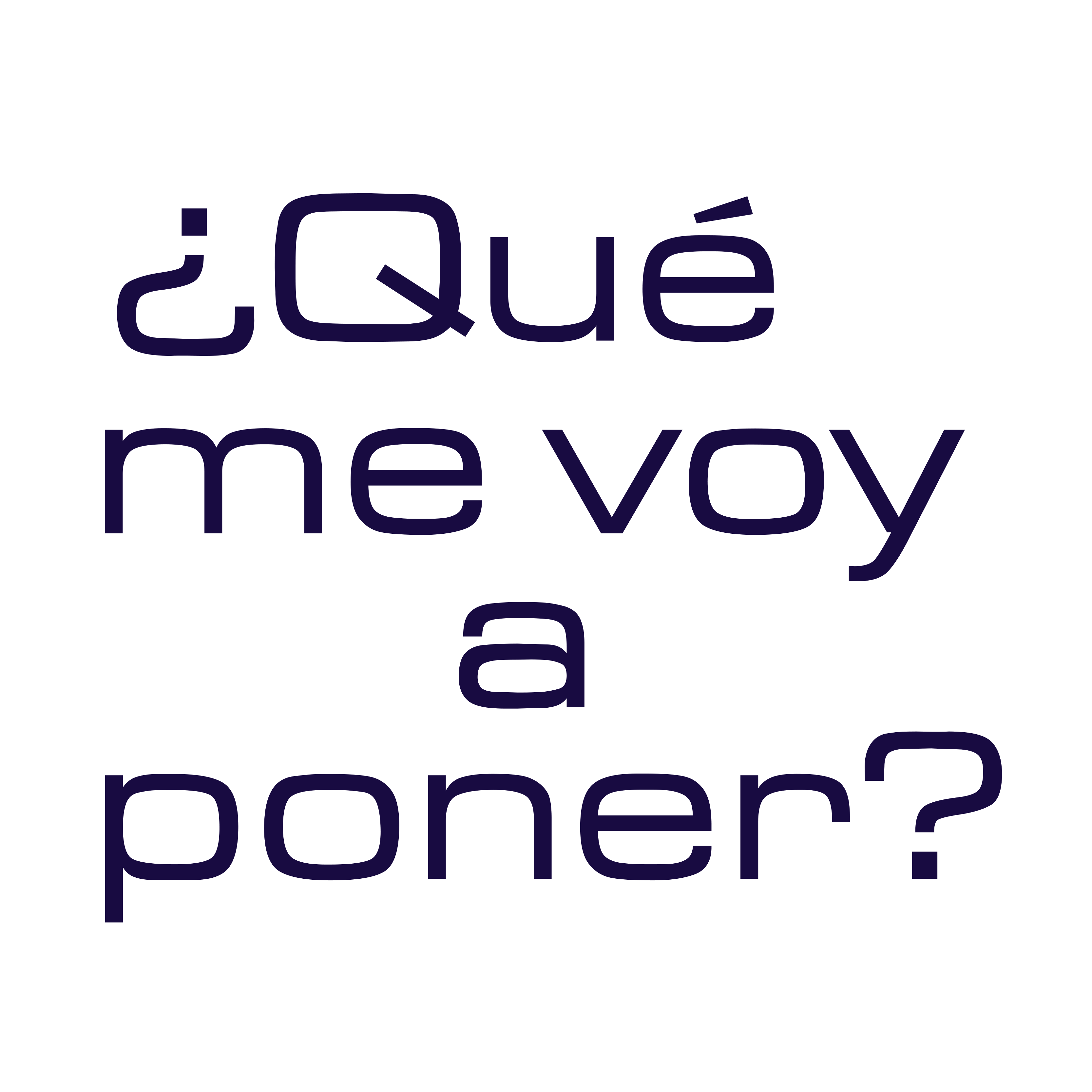 ¿Qué me voy a poner?