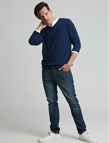 Sweater BU 500 - XC2BLUE