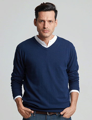 Sweater BU 500 - XC2BLUE