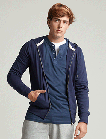 Hoodie BU 563 - XC2BLUE